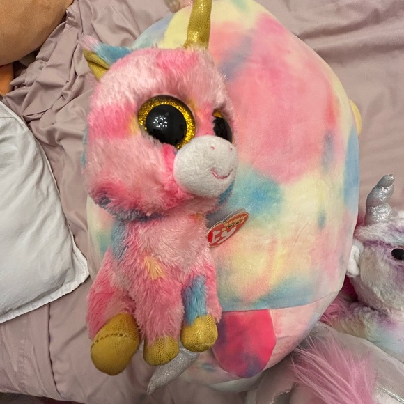 Bundle of unicorns Ty Unicorn Plush Toy Set - Multicolor - Picture 4 of 5